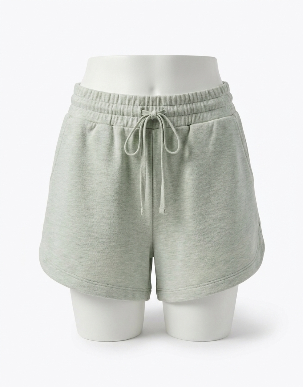 NEW VARLEY coulter high rise shorts in sage mint